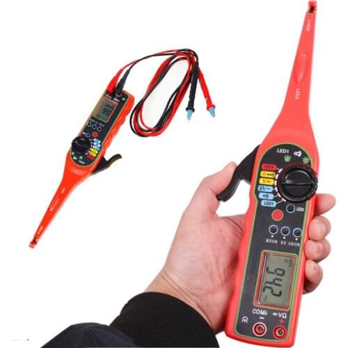 Professional Digital Circuit Breaker Finders Inspect Wire Line Cable Tracker Tester Portable Voltage Resistance Electric Meter