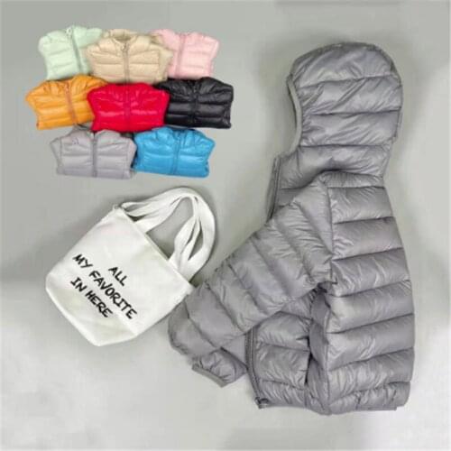 Baby Boys Girls Down Parkas Coat Winter Tossler Casual Hoodies Clothes For Bebe Infant 2021 Outerwear Jacket Children Sports Top