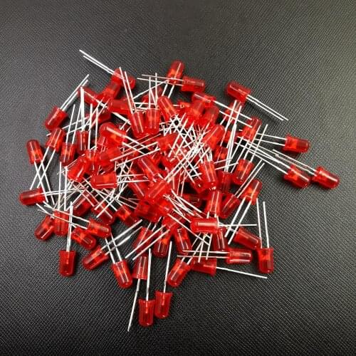 5mm LED Diode 5 mm Assorted Kit White Green Red Blue Yellow Orange Pink Purple UV DIY Light Emitting Diode F5 LED