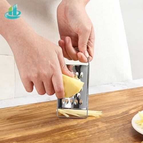 Stainless Steel Vegetables/Fruit Grater Knife Mini Cheese Grater Cutter Potato Ginger Carrot Slicer Peeler Kitchen Tools
