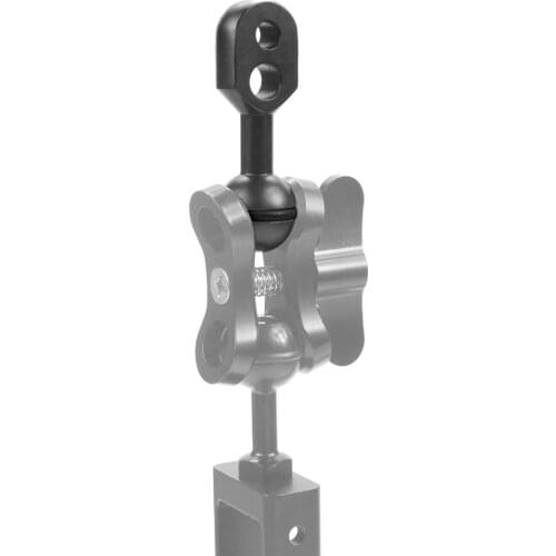 1 inch Ball to YS Head Clip Arm for Gopro Action Video Camera Light Diving Ball Head Butterfly Clip Adapter Mount Accessories