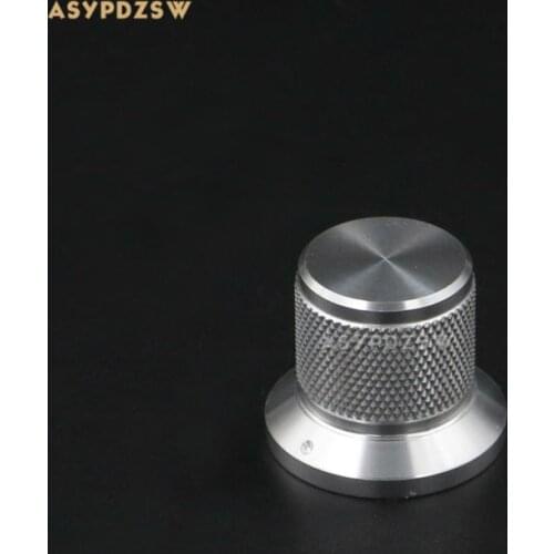 1 PCS Knurled 30*22*25 Silver full aluminum Preamplifier/DAC/Amplifier volume potentiometer knob