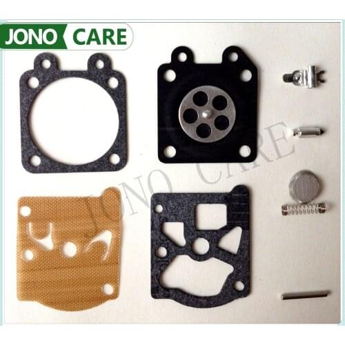 10SET Carburetor Carb Repair Diaphragm Kit For Partner 350 351 370 Chainsaw Engine Parts