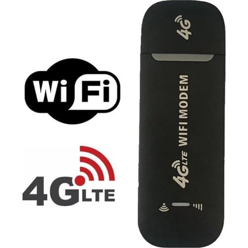 4G USB Modem WiFi Router USB Dongle 150Mbps with SIM Card Slot Car Wireless Hotspot Pocket Mobile WiFi