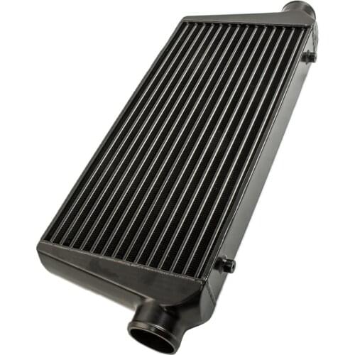600 X 300 X 76Mm 3" In/Out Aluminium Intercooler Universal Alloy Universal Black