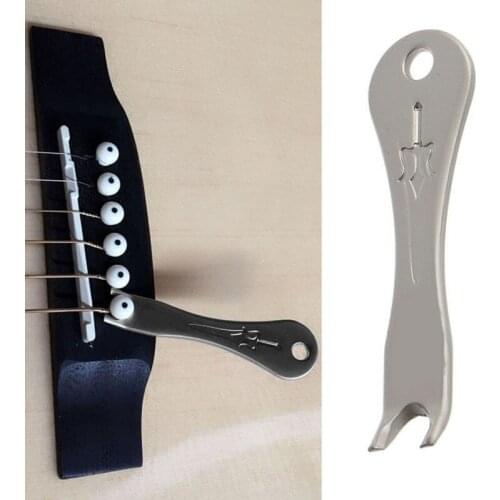 Acoustic Guitar String Nail Peg Pulling Puller Bridge Pin Remover Handy Tool Y51D