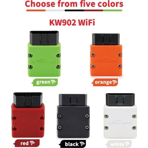 KONNWEI ELM327 WIFI V1.5 PIC25K80 KW902 Autoscanner ELM 327 WIFI Support iOS for iPhone iPad and Android PC EML327 Full Protocol