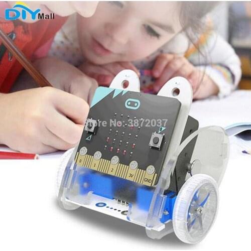 DIYamll Ring:bit car v2 for micro:bit (without micro:bit) Small DIY Smart Car