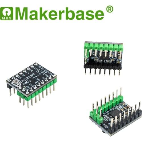 Makerbase MKS TMC2209 2209 Stepper Motor Driver StepStick 3d printer parts 2.5A UART ultra silent For SGen_L Gen_L Robin Nano