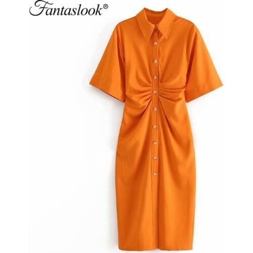 Fantaslook Summer Dresses With Buttons