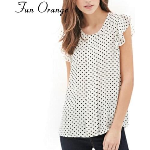 Fun Orange Stylish Blouses