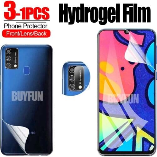 1-3PCS Hydrogel Film For Samsung Galaxy M21S Screen Protector Camera Protective Film For samsung m21s samsang screen Lens film