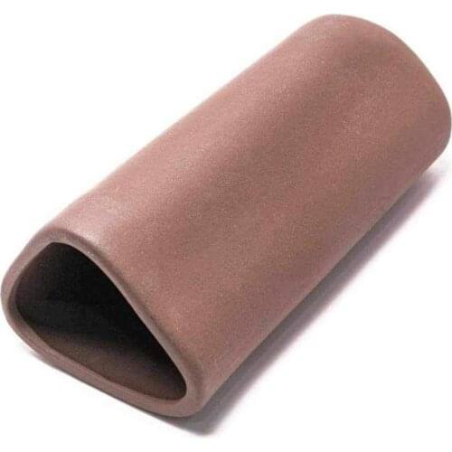 Ceramic, clay breding tube cave for plecos 1 pcs 6x12 cm long high quality breeder fish home natural cave
