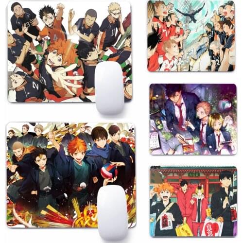 Anime Haikyuu Karasuno Mouse Pad Deskpad Gaming Writing Desk Mat Keyboard Mats For Office Home Computer Mousepad