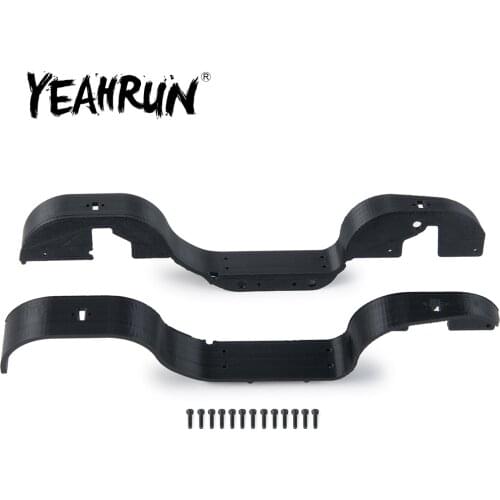 YEAHRUN Wheel Cover Guard Inner Fender Mudguard Liner for Axial SCX24 AXI00002 1/24 RC Car Truck Spare Parts Accessories