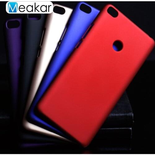 Matte Plastic Coque Cover 6.44For Xiaomi Mi Max 2 Case For Xiaomi Mi Max 2 Mi Max2 Phone Back Coque Cover Case