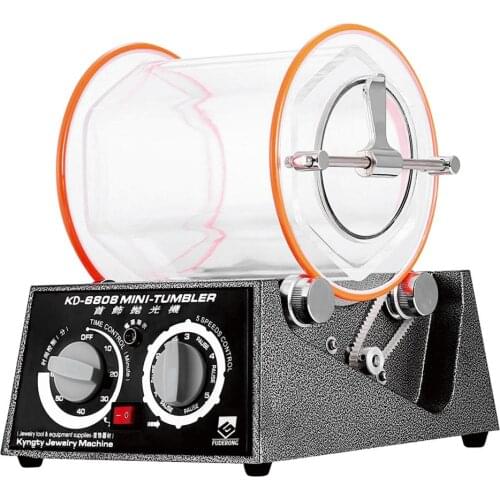 Mini Jewelry Polisher Machine Tumbler w/ UK Plug 45W 220V 3Kg Capacity