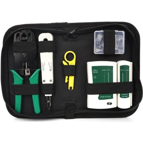 Hardware Tool Combination SetNetwork Cable Combination ToolNetwork Installation ToolkitNetwork Cable Pliers Set