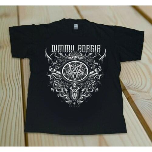 NEW Dimmu Borgir t Shirt Reprint T shirt Tees MenS Clothing Big Size:S-XXxl