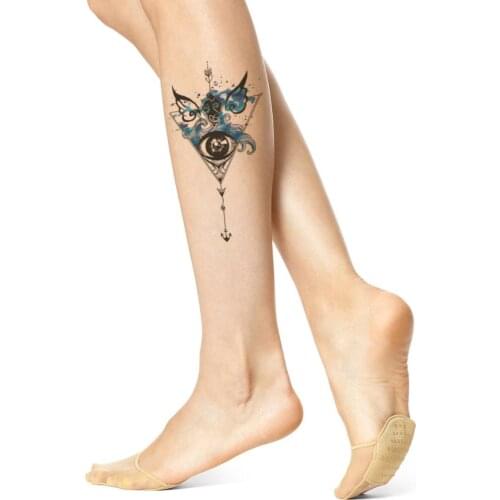 New Eye of God Totem Waterproof Temporary Tattoo Sticker Blue Ink Wings Arrow Fake Tattoos Flash Tatoos Arm Body Art Women Men