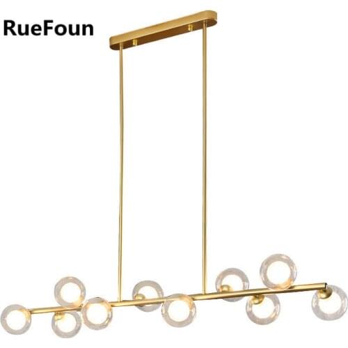 Modern lustre suspension hanging lamp kitchen dining bar lighting light lumiere bedroom hanging lamp living room pendant light