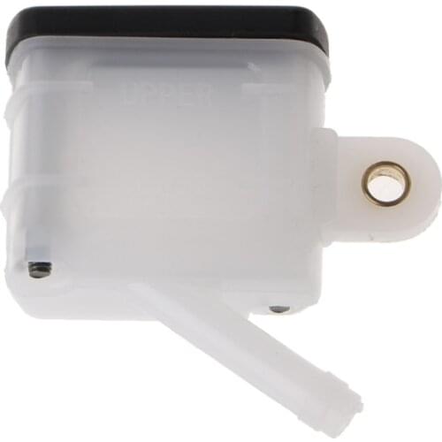 Universal Motorcycle Brake Reservoir Front Fluid Bottle Master Cylinder Square 1XCF