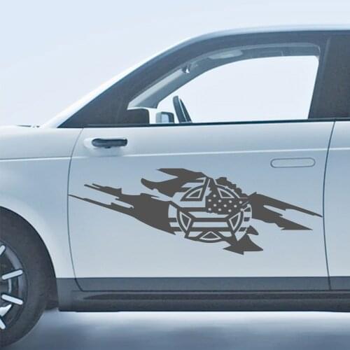 Fun Car waistline Car Sticker Art Car Decals New Design Pattern