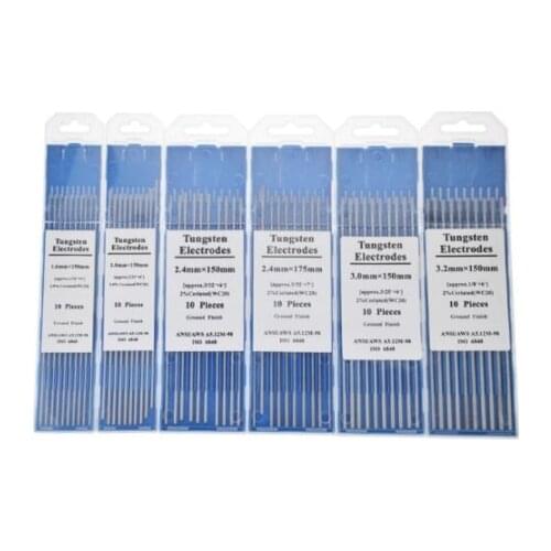 Argon arc welding Tungsten needle/Rod tungsten electrode 1.0/1.6/2.0/2.4/3.0/3.2/4.0mm WT20 WC20 WL20 WL15 WZ8 WP WY20