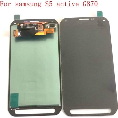 For Samsung Galaxy S5 Active G870 G870F (not for s5 ) Lcd Screen+display+Touch Glass Assembly Replacement Amoled
