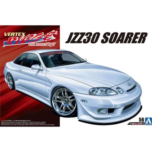 1/24 AOSHIMA plastic assembly car model toy TOYOTA VERTEX JZZ30 SOARER1996 adult collection DIY assembly model kit #05578