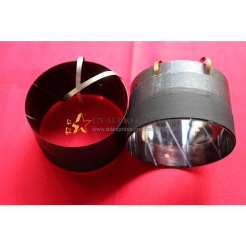 1 pcs ID: 62.8mm 2.473" Flat aluminum wire bass speaker woofer voice coil - 62.8mm for 15" EV speaker