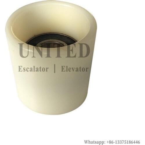 10pcs UNITED Escalator Handrail Support Roller OD60mm W64mm Bearing 6204-2RS