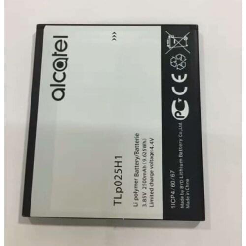 New TLP025H7 TLP025H1 Battery 2500mAh For Alcatel OneTouch POP 4 OT-5051X OT-5051D 5051X 5051D 5051J 5051M Phone Batteries
