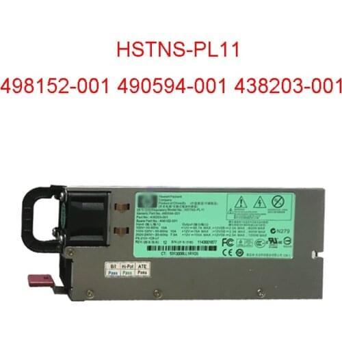 Power supply 1200W HSTNS-PL11 498152-001 490594-001 438203-001 PSU For HP DL580 G6 G7 Server Switching power Original