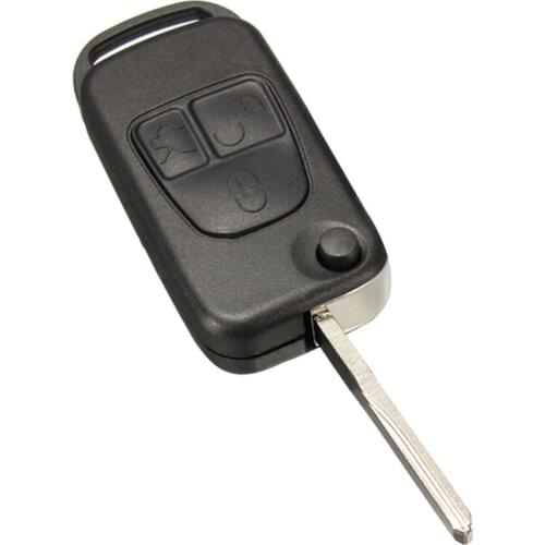 3 Button Remote Key Shell Case For Mercedes Benz ML C CL S SL SEL Class