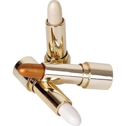 The New Three-dimensional Highlight Stick Highlighter Face Eye Makeup Brighten Waterproof High-gloss Cosmetics