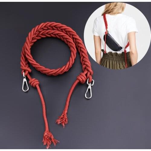 Canvas Bag Straps Women Bags Parts Underarm Chest Bag Wide Straps Purse Shoulder String Chains Replacement DIY Bags Accessories