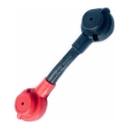 Injection molded insulated terminal wire