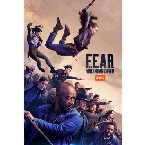 Fear the Walking Dead ART SILK POSTER Decorative Wall painting 24x36inch