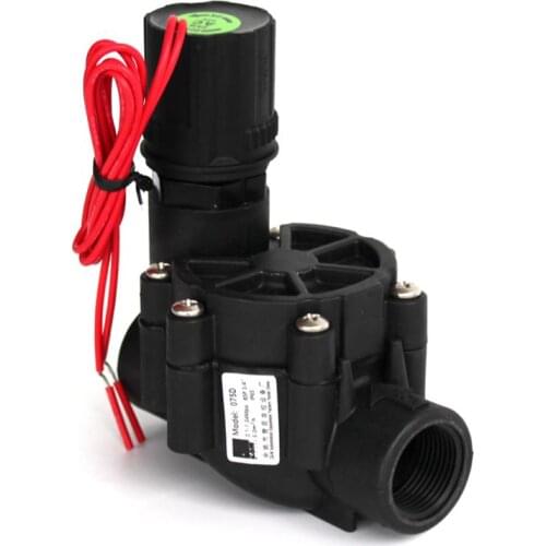3/4" 1" Inch DC Latching Normally Closed Solenoid Valve 220V/24V Nylon Water Valve for Farm Garden Landscape Irrigation