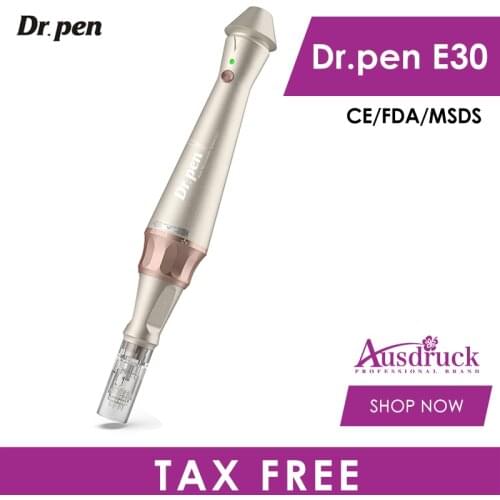 New Arrival Auto Wireless Dr Pen E30w Microneedle Derma Wireless Electric Rolling Stamp Skin Care Beauty Device Anti hair loss