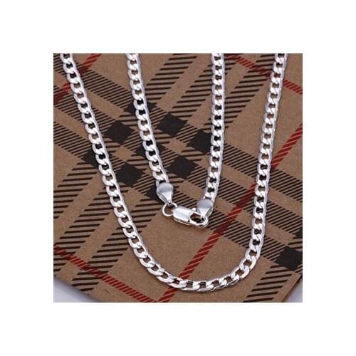 Wholesale fashion jewelry Necklace , M925 Silver color Necklace . Nice Jewelry. Good Quality N101