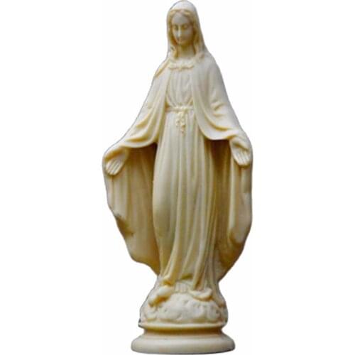 Our Lady Silicone Mold Religious Bible Candle Decoration Mould