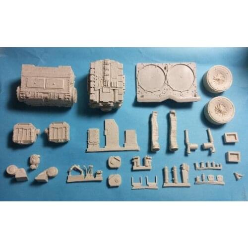 Modern German tank resin leopard 2A6 engine set 1:35 35301
