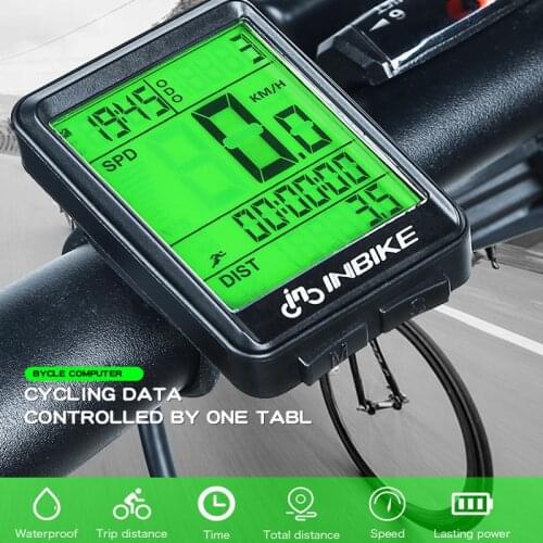Bike Computer Wired/Wireless Speedometer Waterproof LED Digital Multifunction Cycling MTB Bike Odometer Bicycle Accessories
