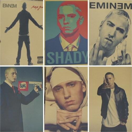 Eminem classic retro poster home decoration painting