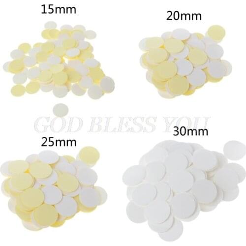 100Pcs Clear Invisible Round Double Sided Silicone Self Adhesive Dots Stickers Adhesive Dots Drop Shipping