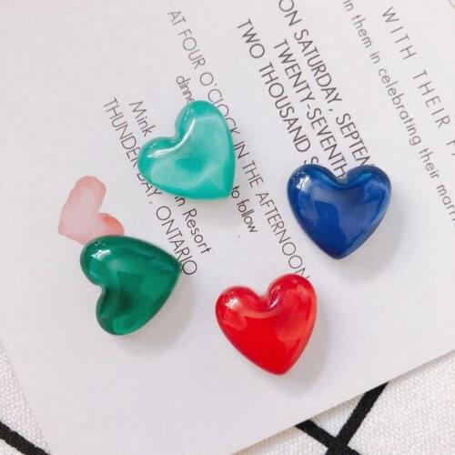 20 pieces / lotglassLoveWaxCord womenjewelryCabochonearringsSuppliesforJewelryAccessories