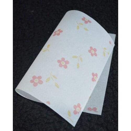 200PCS 15x21cm & 21x29cm Packaging & Shipping Flower Handmake Soap Wrapping Paper Oil Proof Paper Gift Wrap