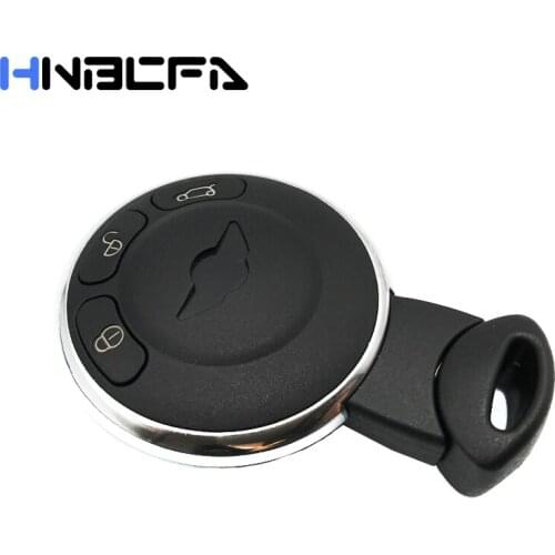 3 Buttons Smart key shell Fob For BMW Mini Cooper R56 Replacement Keyless Entry Remote Key Cover Case